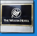 Westin Hotel Sign