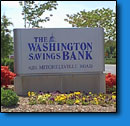 Washington Savings Bank Signs