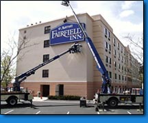Fairfield Inn installation